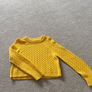 Alice + Olivia Vibrant Yellow Knit Sweater